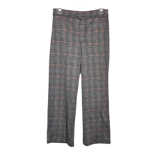 SANCTUARY Herringbone Stretch Waist Gray Pull On Trouser Pants preppy of… - Picture 1 of 7